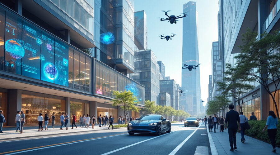 découvrez comment les technologies numériques transformeront notre quotidien en 2025, améliorant la vie quotidienne, le travail et les interactions sociales.